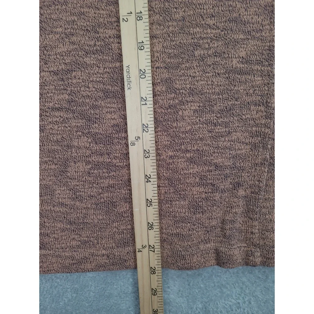 Pure Jill Women's Brown Speckled Cowl Neck Long Sleeve Sweater‎ Top Size L Tall